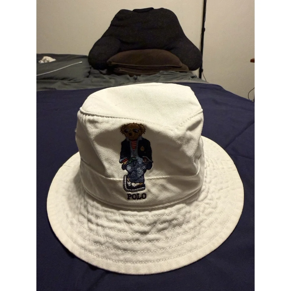 Ralph Lauren Polo Bear Bucket Hat Large